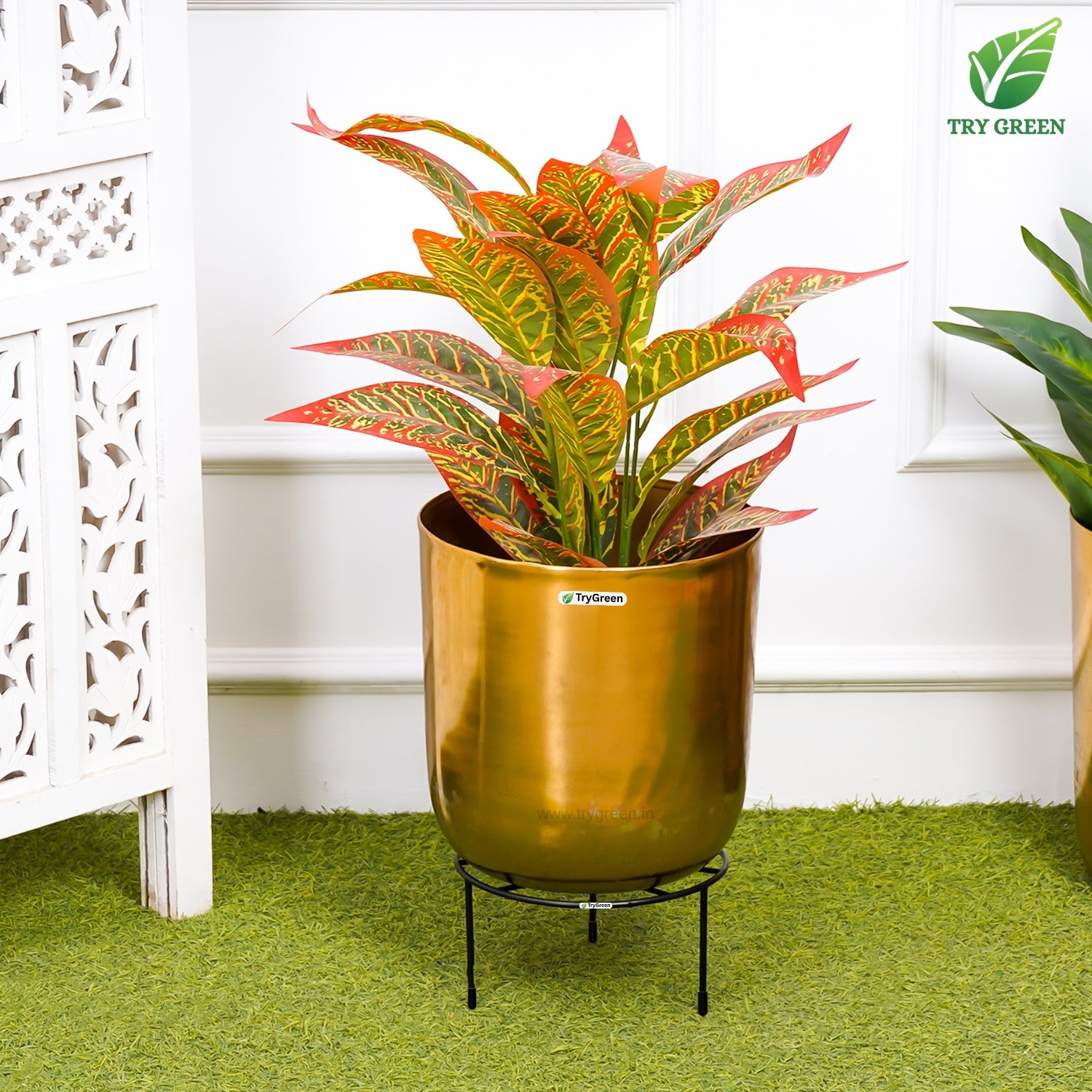 TryGreen Rexo Pot Stands for Home and Garden Decor
