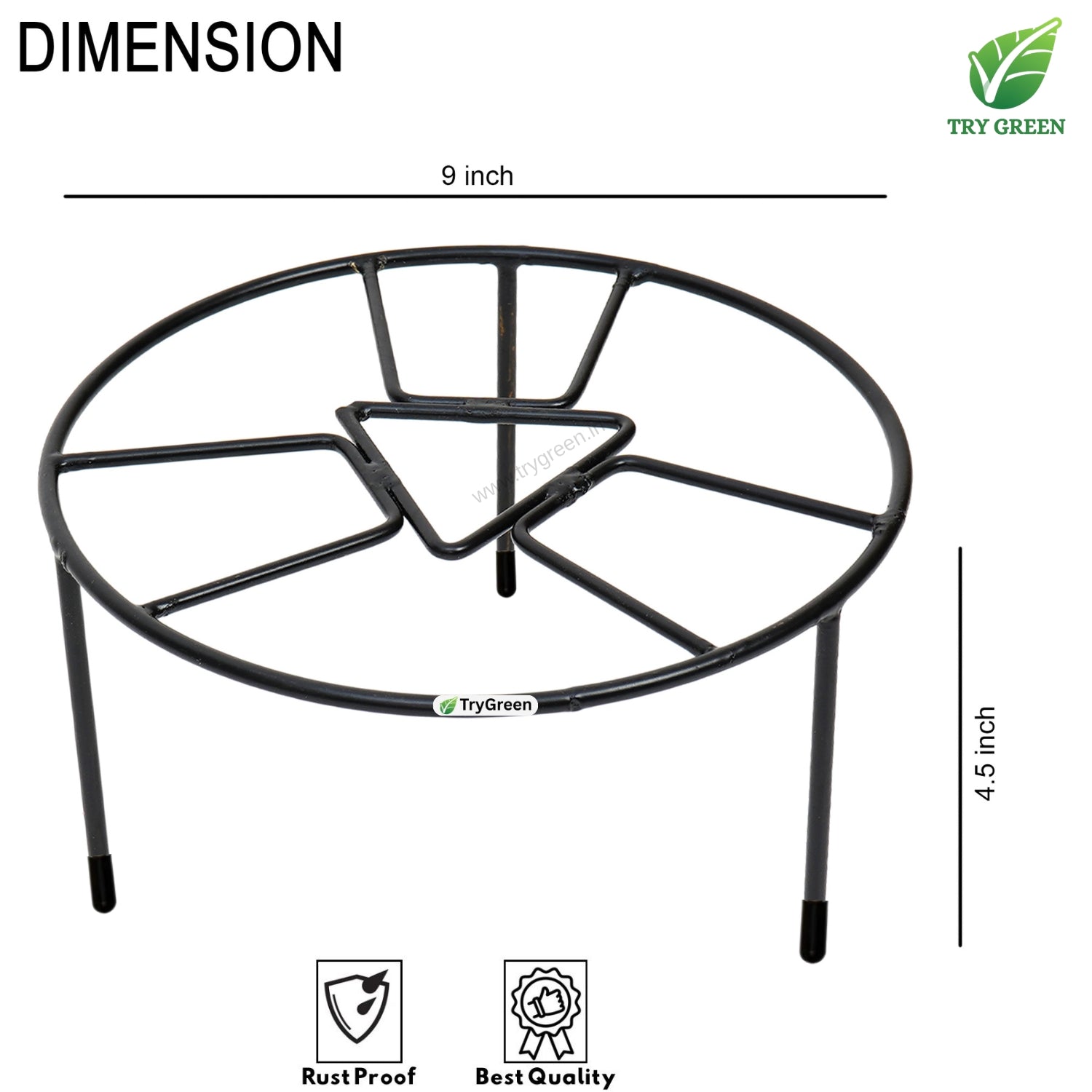 TryGreen Rexo Pot Stands for Home and Garden Decor