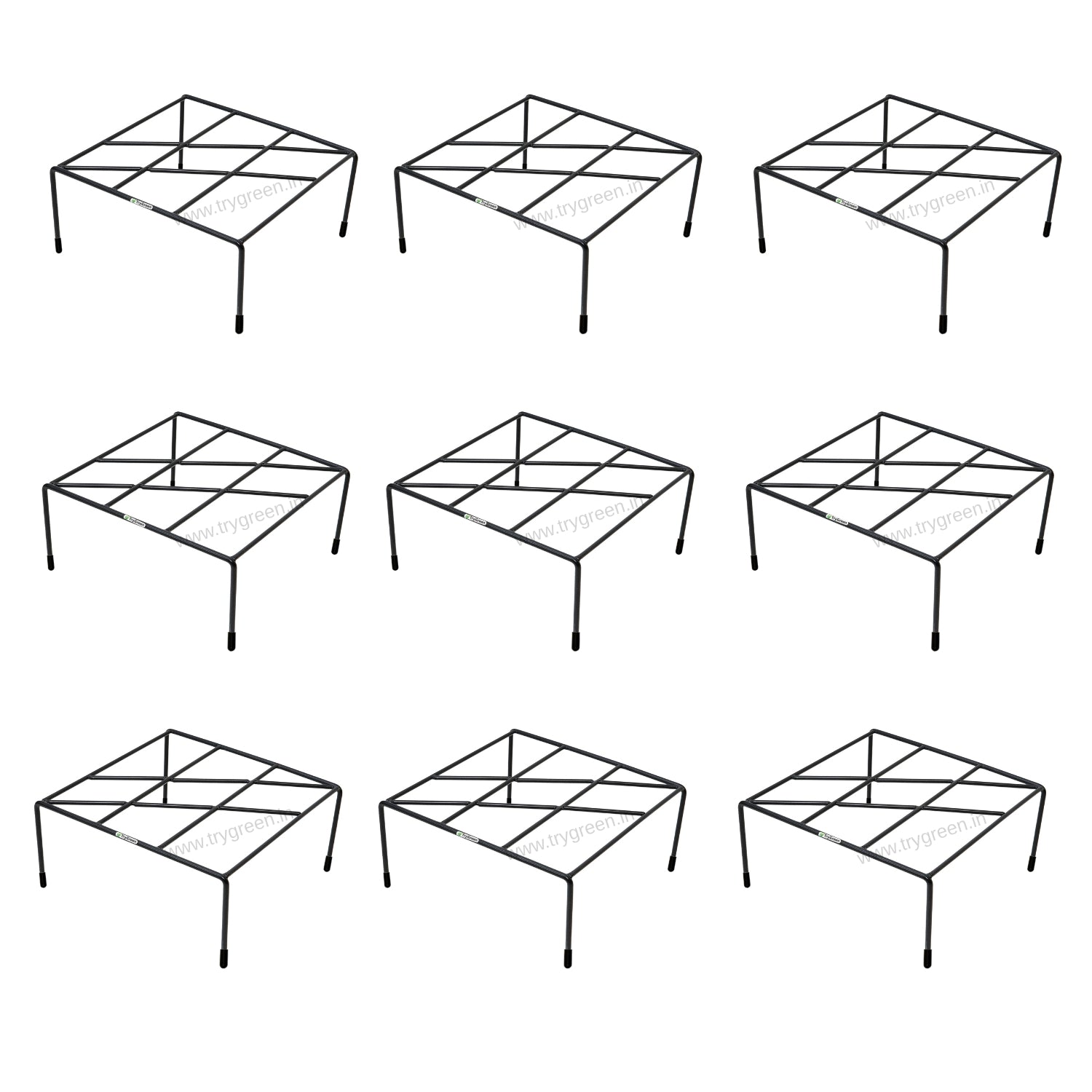 TryGreen Sill Pot Stands for Home and Garden Decor