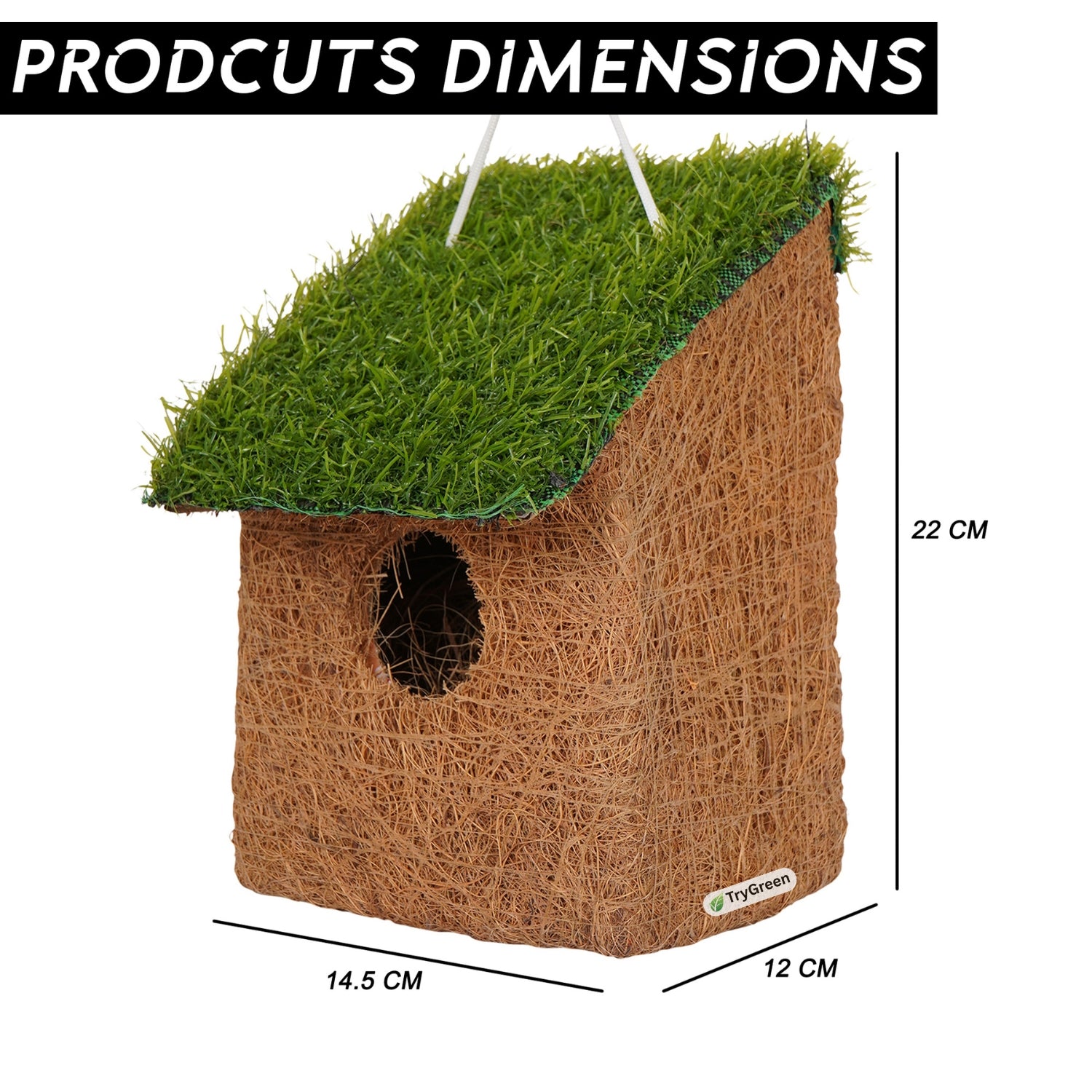 TryGreen- Double Bird House Eco-Friendly