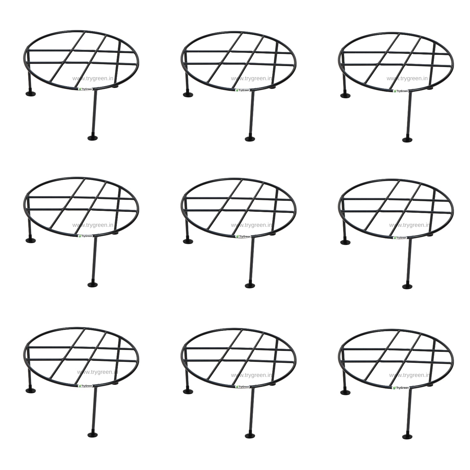 TryGreen Nira Pot Stands for Home and Garden Decor