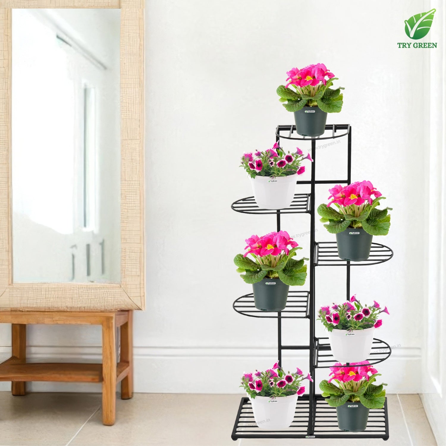 TryGreen Rex 7-Tier Plant Rack Stand