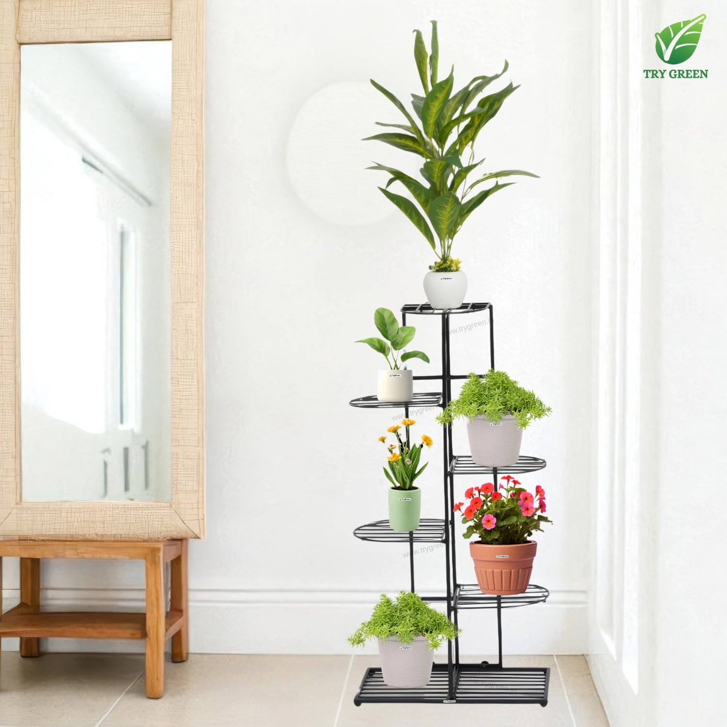 TryGreen Rex 7-Tier Plant Rack Stand