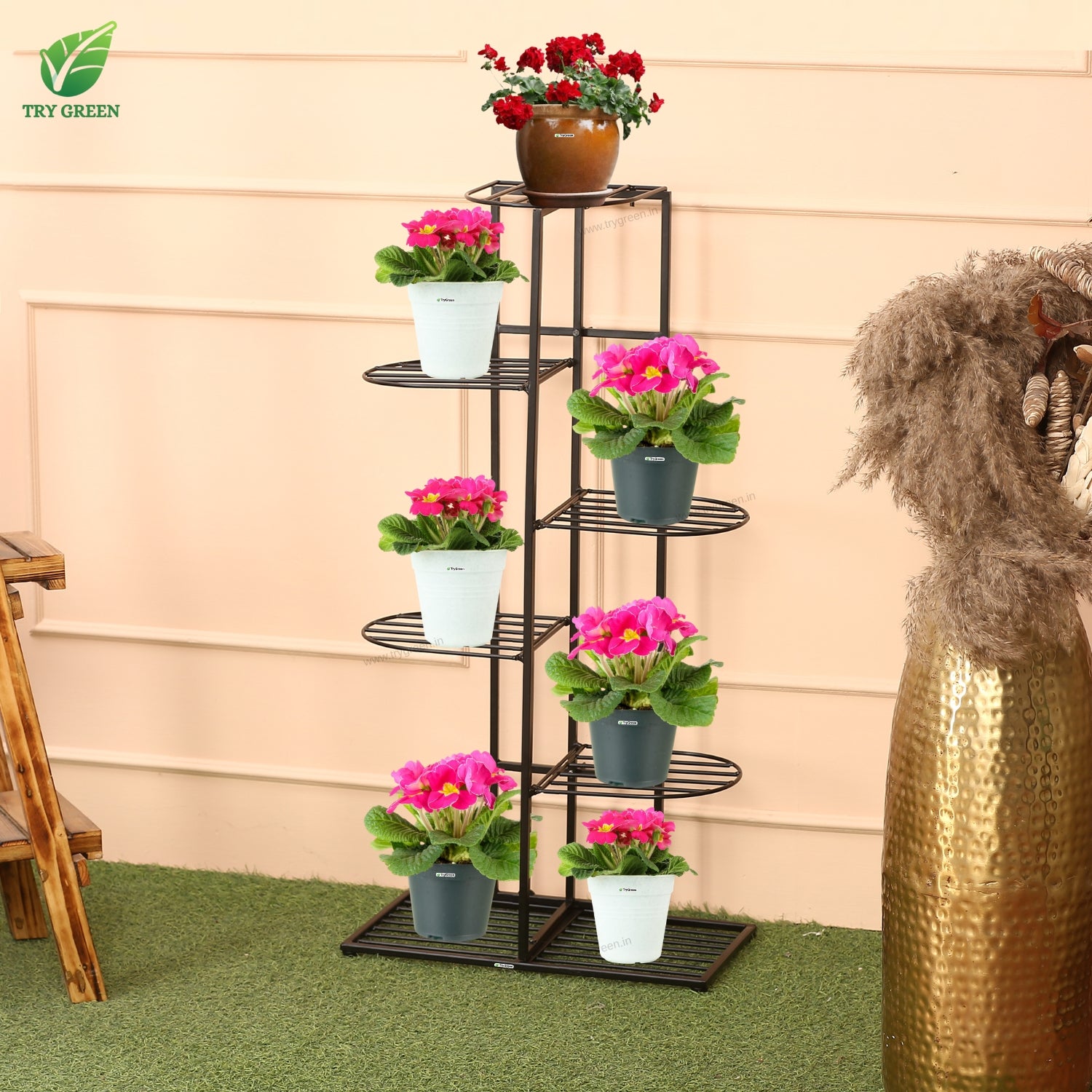 TryGreen Rex 7-Tier Plant Rack Stand