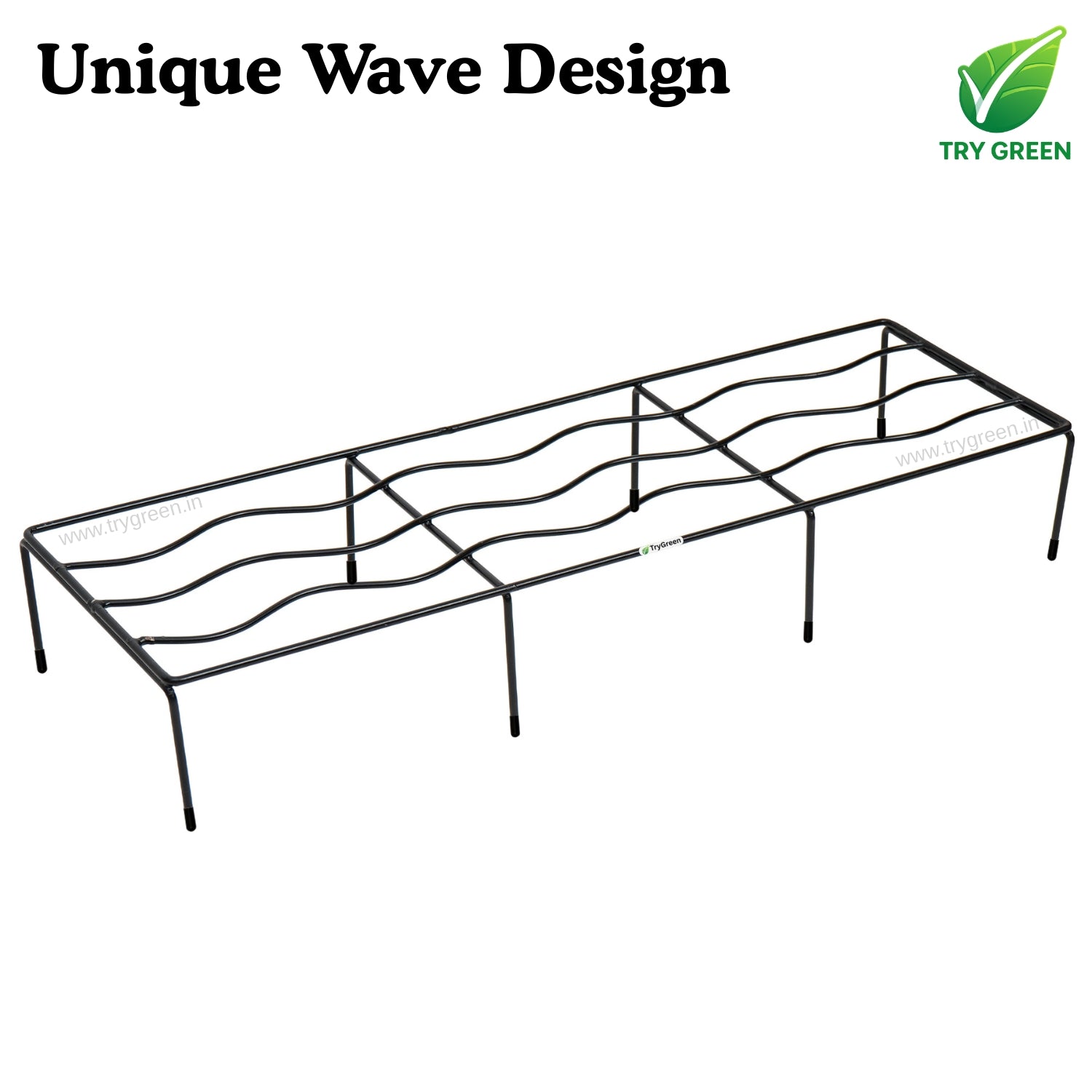 TryGreen Fern Pot Stands for Home and Garden Decor